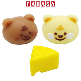 Bộ 3 Gôm Mini Bear Cheese - Kuki KK-7531-MD-TK