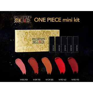 Set Son Shu Uemura X One Piece Minisize 5 Mau M Rd 163 M Rd 193 M Bg 954 M Or 585 M Br 785 Son Thỏi Cocosmetics Net