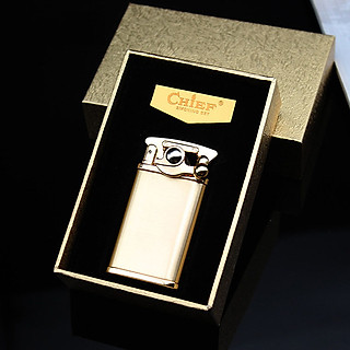 Bật lửa hột quẹt CHIEF xăng đá búng tay đánh lửa CF018 FULLBOX - xài xăng