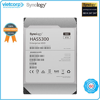 Ổ cứng HDD SAS 3,5in cho NAS Synology HAS5300-8T - Hàng Chính Hãng