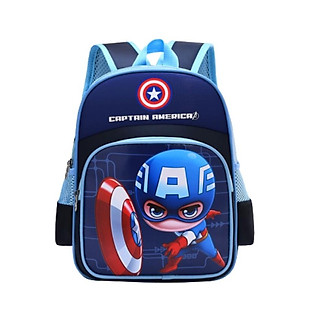 Balo bé trai mẫu giáo ba lô đi học mầm non cặp siêu nhân cho bé Bapkids