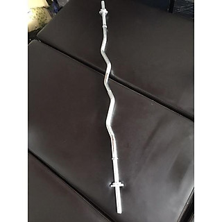 Đòn Tạ Chữ Z Dài 1.5m Mạ Inox Phi 27/ Đòn Cong zicac 1.5m