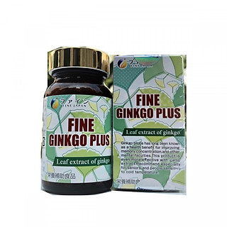 Thực Phẩm Chức Năng Viên Uống Bổ Não Fine Ginkgo Plus Nhật Bản 400 viên