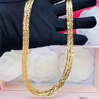 Dây chuyền bính bản lớn siêu bền màu khắc ký hiệu