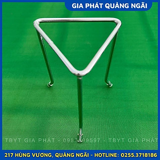 KIỀNG NUNG 3 CHÂN TAM GIÁC INOX DÙNG TRONG PHÒNG THÍ NGHIỆM