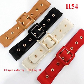 Thắt lưng nữ - Đai váy Nhhung bản 4cm H54