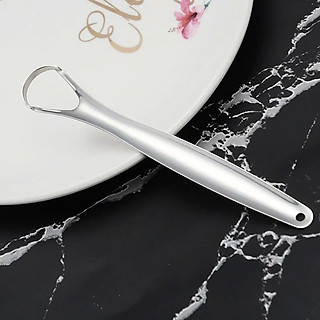 Dụng cụ cạo lưỡi COMBO HỘP 2 Dụng Cụ Cạo Lưỡi Người Lớn Bộ cạo lưỡi bằng inox 304 sáng bóng cao cấp hỗ trợ làm sạch bề mặt lưỡi Cây Nạo Lưỡi Bàn Chải Vệ Sinh