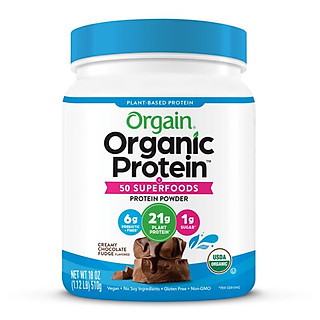 Đạm thực vật và Superfoods hữu cơ Orgain hương Socola và Vani Organic Protein & Superfoods Orgain - Chocolate & Vanilla