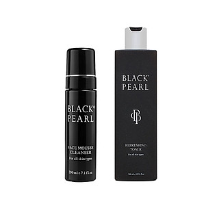 Combo Black Pearl Sữa Rửa Mặt Dạng Bọt + Toner Cân Bằng PH Từ Khoáng Chất Biển Chết Israel Giúp Da Sạch Sâu Và Cân Bằng Độ Ẩm Cho Da