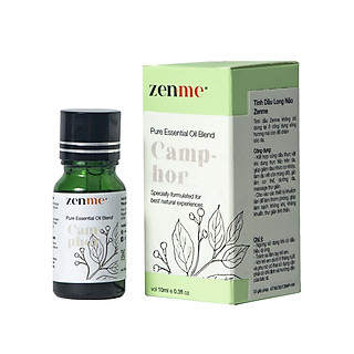 Tinh dầu tinh chất Zenme Long Não 10ml giúp kháng viêm, kháng khuẩn, chống oxy hóa, giảm đau...