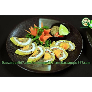 Chả hoa Năm Thụy, chả hoa ngũ sắc trứng muối đặc sản Trà Vinh 500gr