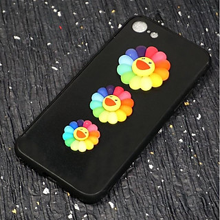 KHO-HN * Bộ 3 charm hoa mặt cười dùng trang trí case điện thoại, tủ lạnh, khung ảnh, DIY