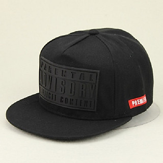 Mũ Snapback Mũ lưỡi trai Thời Trang Advisory đen
