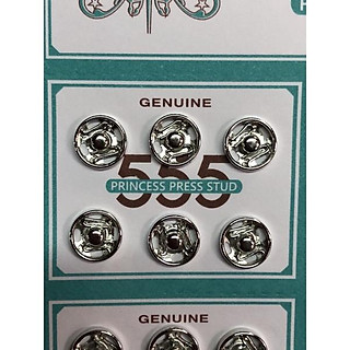 Nút bấm áo dài cúc bấm cúc bóp áo dài 555 cúc áo dài nút áo dài princess press stub