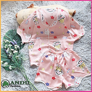 Đồ Bộ Nữ Pijama Lụa Cao Cấp Tay Dài Quần Dài, Đồ mặc nhà, Đồ Bộ dài, ĐỒ bộ đùi, Pijama mặc nhà, Set Quần Áo Mặc Nhà Họa Tiết Dễ Thương