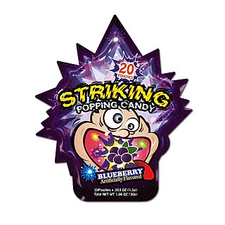 Kẹo Nổ Vị Việt Quất Striking 15G - 4895138305143