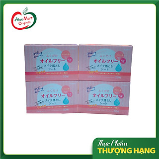 Khăn Ướt Tẩy Trang Nhật Bản Hương Hoa Hồng 30 Tờ