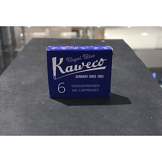 Kaweco vỉ mực 6 ống màu Royal Blue