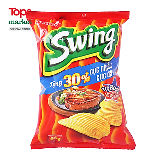 Snack Khoai Tây Swing vị bít tết 43g
