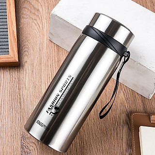 Bình Giữ Nhiệt Inox 1100ml Giữ Nhiệt Trên 12H Có Dây Treo