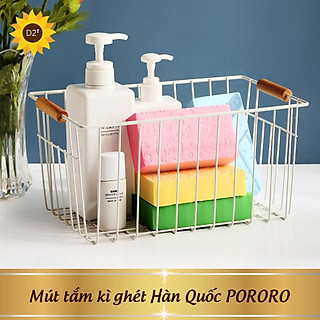 Mút tắm kì ghét Hàn Quốc PORORO nhiều màu dễ thương, Miếng Mút Kỳ Ghét Tẩy Tế Bào Chết tạo bọt siêu sạch, Cọ Lưng, Kỳ Ta