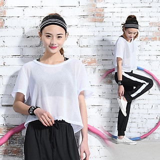 Áo Lưới Thể Thao Nữ Croptop