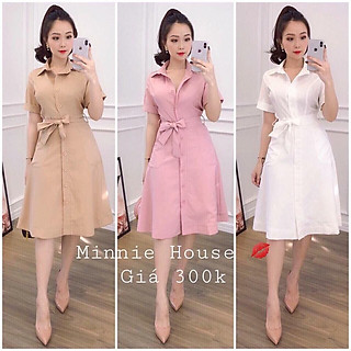 ĐẦM SƠ MI TAY LỠ