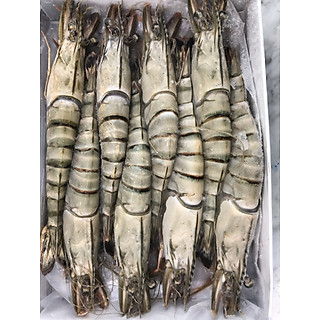 Tôm sú nguyên con sinh thái Seaprodex kích cỡ 8 con/hộp, 500gr