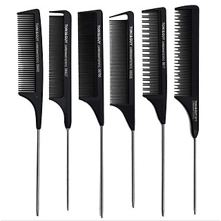 Toni&Guy 2 đầu Đen lược thường lược đánh rối  học makeup làm tóc - Hity Beauty