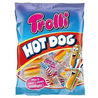 Kẹo Dẻo Vị Trái Cây Trolli Hot Dog 150G-4000512463573