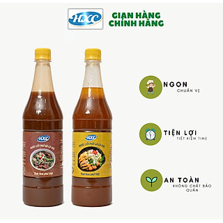 Combo Nước Cốt Phở Bò Cô Đặc 1 kg và Nước Cốt Phở Gà Cô Đặc 1 kg