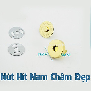 Nút Hít Nam Châm 18mm (Loại Đẹp)