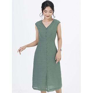 De Leah - Đầm Ôm Midi Xẻ trước