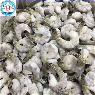 Tôm Sú Lột Nõn Chừa Đuôi Đông Lạnh