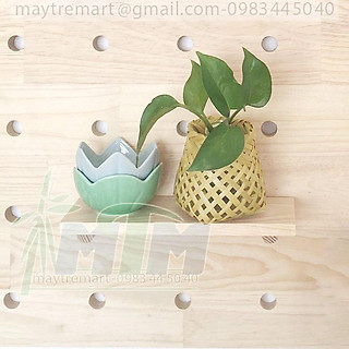 Giỏ mây tre, giỏ đìa nhí (mini) - Phụ kiện trang trí, chụp hình
