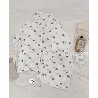 BỘ NGỦ LỤA XINHHH TẶNG KÈM NƠ BUỘC TÓC HOTHIT