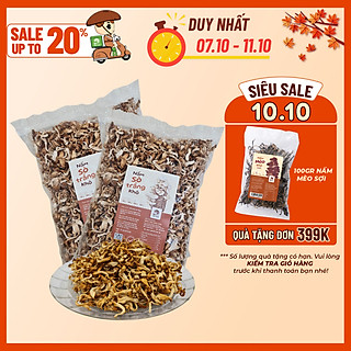 Nấm Sò Trắng Khô