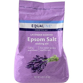 Muối Tắm hương oải hương hiệu Equaline epsom salt Lavender 1.36kg