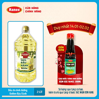 Dầu Đậu Nành cao cấp Golden 2 lít