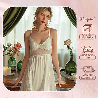 Đầm Ngủ Nữ Hai Dây (Không kèm áo choàng) - B.Lingerie