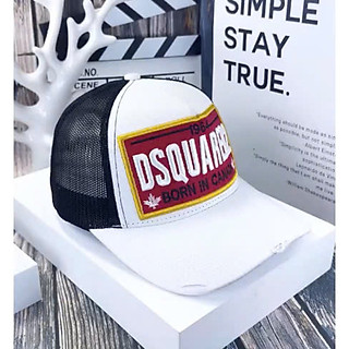 Nón kết, mũ lưỡi trai cho DSQUARED2 phối lưới form chuẩn thời trang (Ảnh thật)