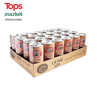 Thùng 24 Lon Cà Phê Sữa Đá Highland 235ML