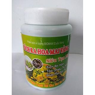 Phân bón vi lượng siêu tạo nụ, kích ra hoa mai vàng - chai 100g