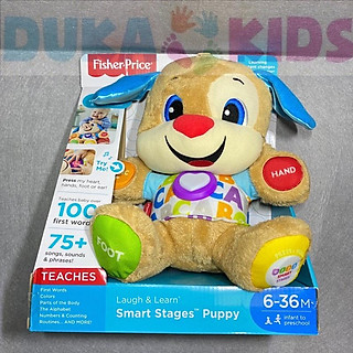 Chú chó Puppy thông minh Fisher Price (xanh - hồng)