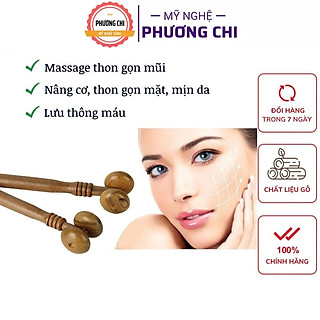 Cây lăn massage mặt mũi bằng gỗ thơm | Mỹ Nghệ Phương Chi