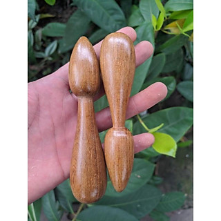 Dụng cụ day bấm huyệt đạo bằng gỗ thơm bách