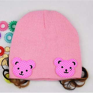 Combo 2 nón len tóc giả