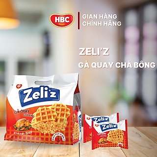 Bánh Gà Quay Chà Bông Zeli'z - HBC Foods - 156Gr/Túi ( 6 cái ) - Hàng chính hãng