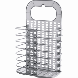 Giỏ đựng quần áo KG99 gấp gọn treo tường thiết kế thông minh dễ sử dụng 42cm (Tặng kèm 1 món quà tri ân) - Hàng chính hãng