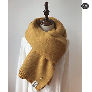 KHĂN LEN QUÀNG CỔ NAM NỮ KHĂN CHOÀNG LEN NAM NỮ VINTAGE MỀM MỊN DÀY CỰC ẤM